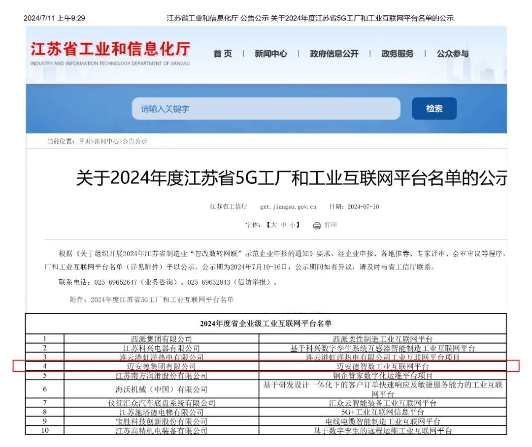 山东六家企业入选2024年双跨工业互联网平台名单，引领数字化转型新趋势