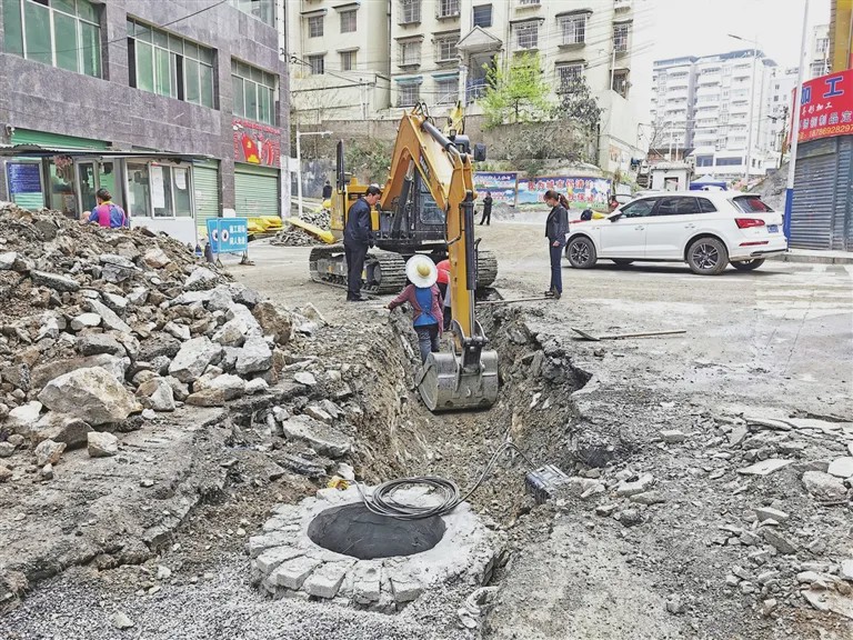 凤冈加速雨污管网建设，筑牢城市水环境安全防线